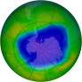Antarctic Ozone 2001-11-09